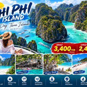 PHI PHI ISLAND – ONE DAY THREE ISLANDS TOUR