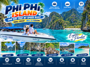 PHI PHI ISLAND – ONE DAY TRIP BY SPEED BOAT