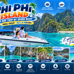 PHI PHI ISLAND – ONE DAY TRIP BY SPEED BOAT